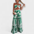 Zella - Cassie Ric Rac Trim Halter Ring Set