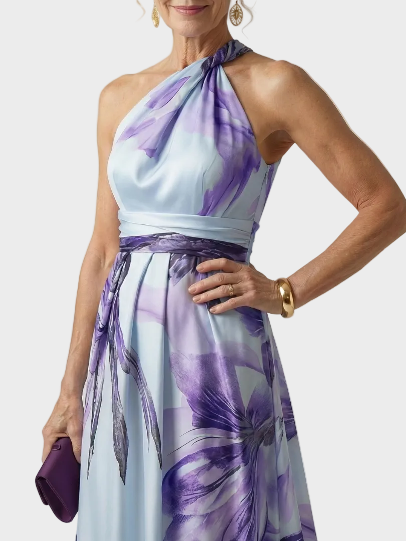 Emilia - Maxikleid mit Blumenmuster