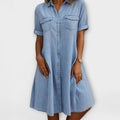 Casual A-Linien Kleid