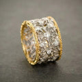 Retro Zirkonia Ivy Ring