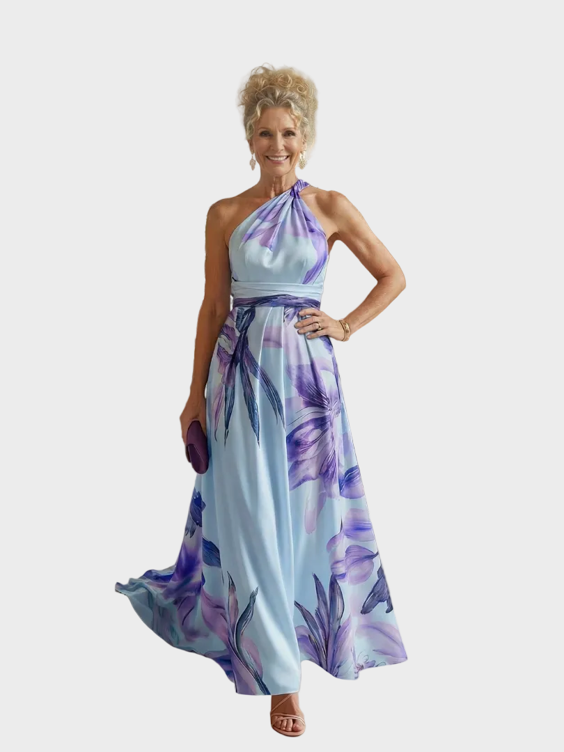Emilia - Maxikleid mit Blumenmuster