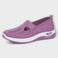 Wanderschuhe Damen Orthopädisch Komfort-Fussbett Lila – Martha
