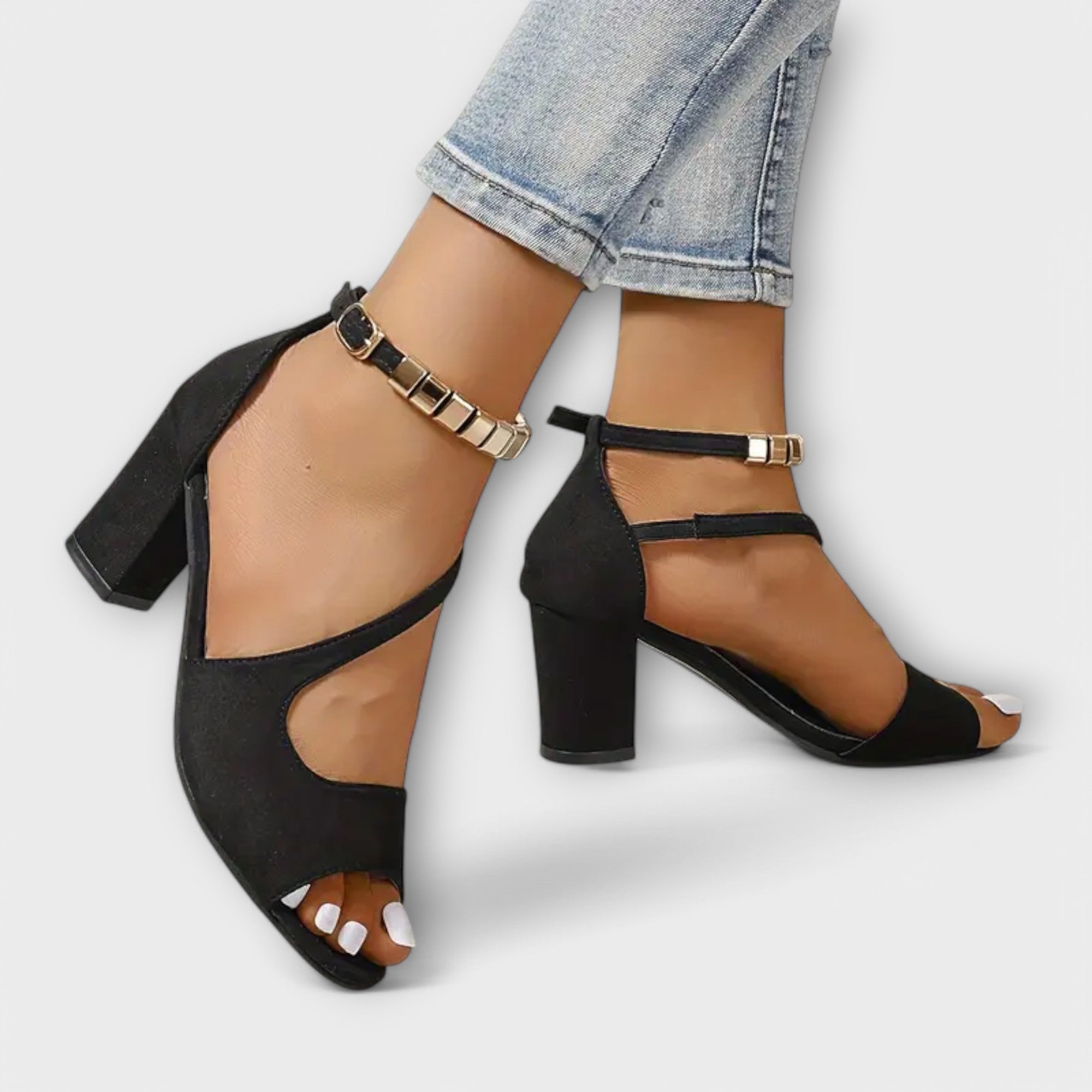 Juwel - Orthopädische Damen-Sommer-High-Heels