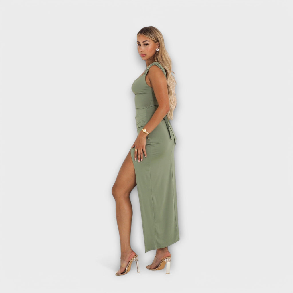Ellie - Midikleid mit Bindedetail am Rücken