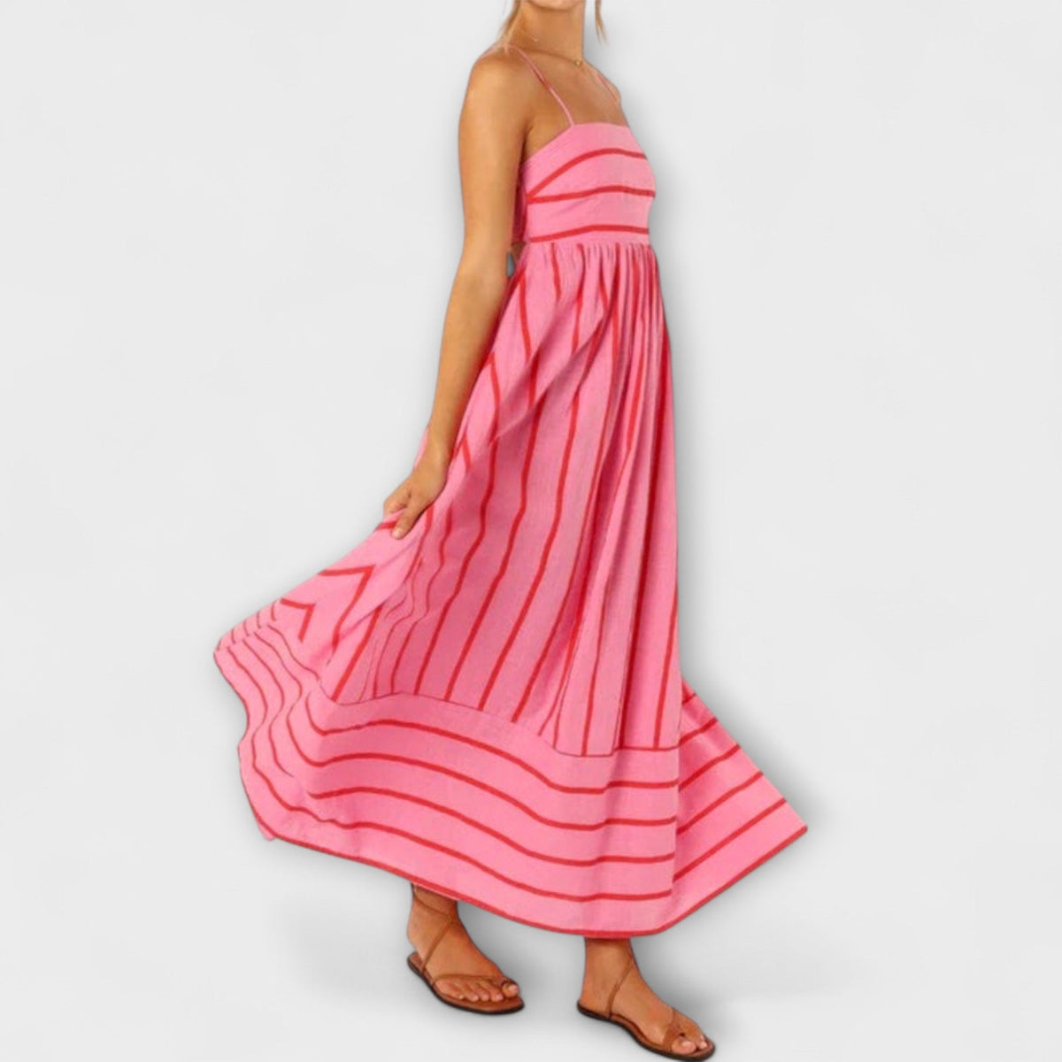 Svea - Maxi-Kleid in Bare Bloom