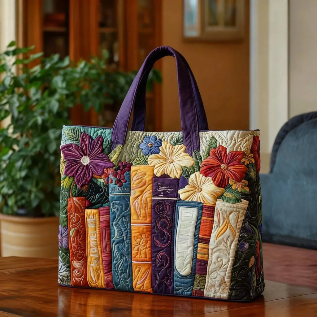 Gesteppte Tasche - Für Bücherfreundinnen