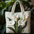 Gesteppte Tasche - Weisses Muster