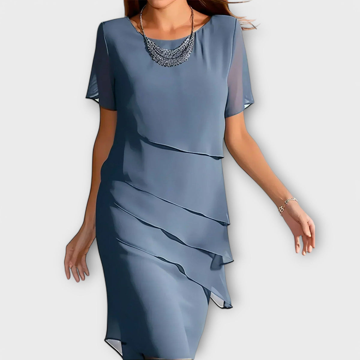 Katharina - Stilvolles figurbetonte Kleid