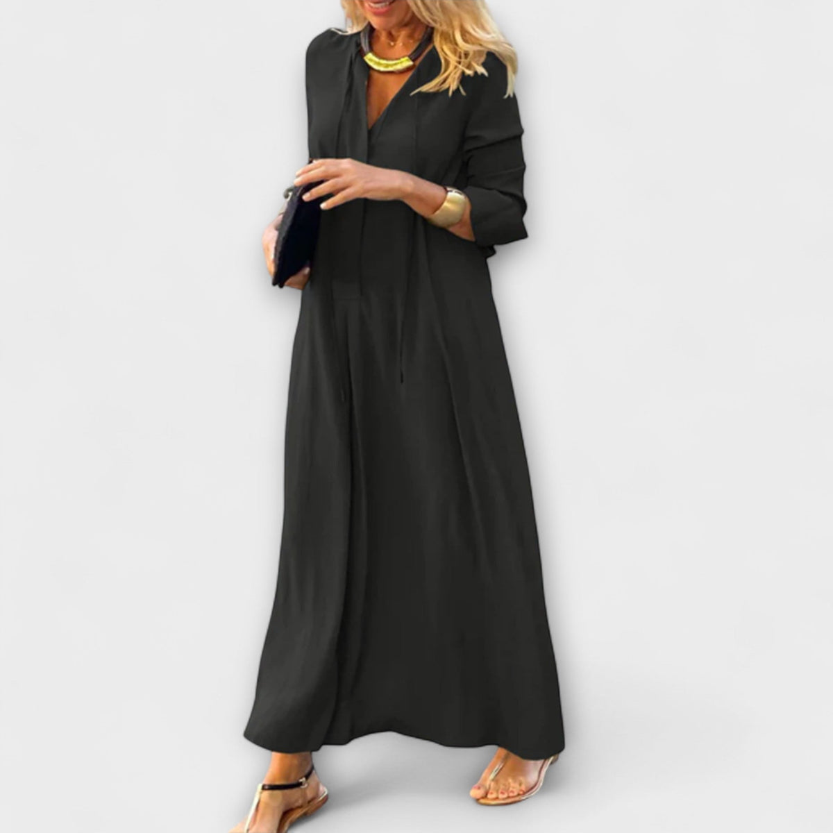 Hannalore - Bequemes Maxikleid