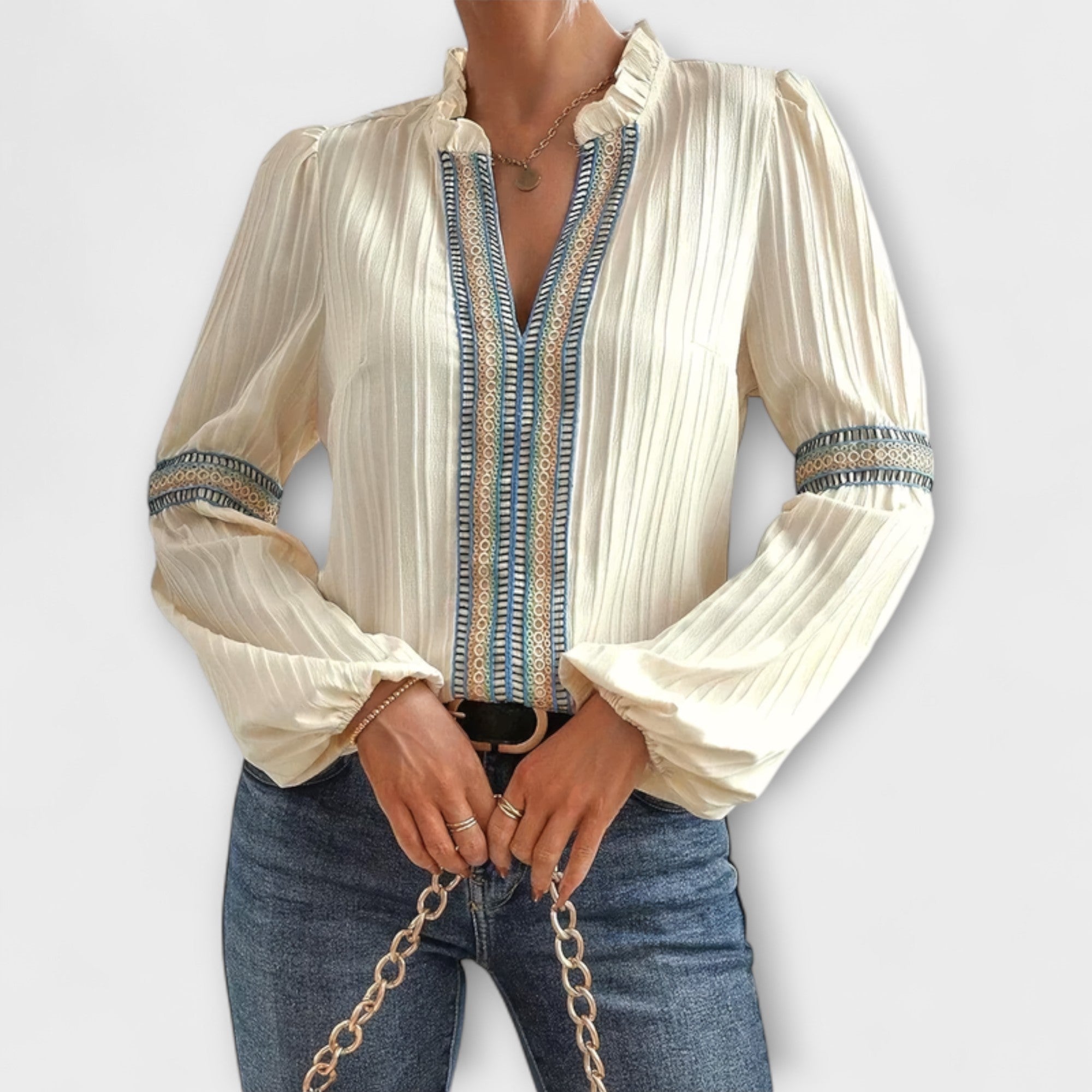 Renelle - Klassisches Erbstück-Shirt
