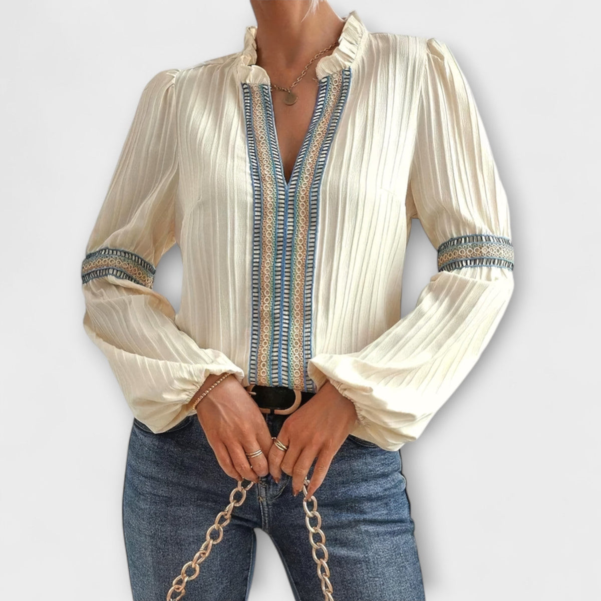 Renelle - Klassisches Erbstück-Shirt