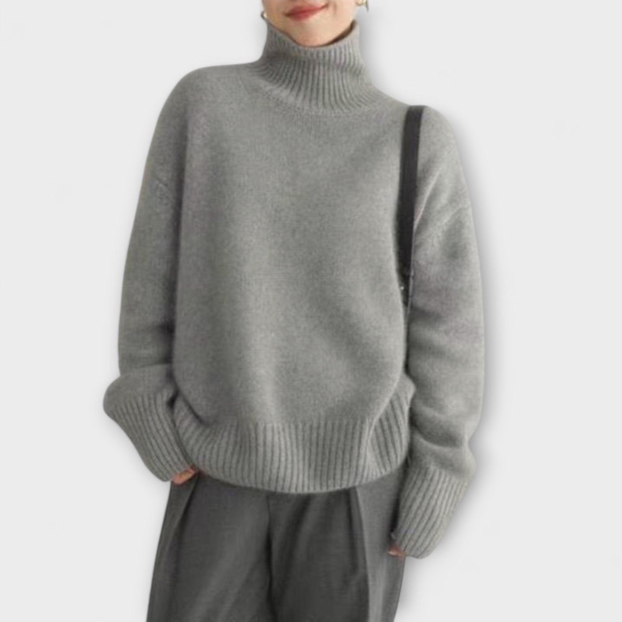 Mera - Kaschmir-Rollkragenpullover für Damen