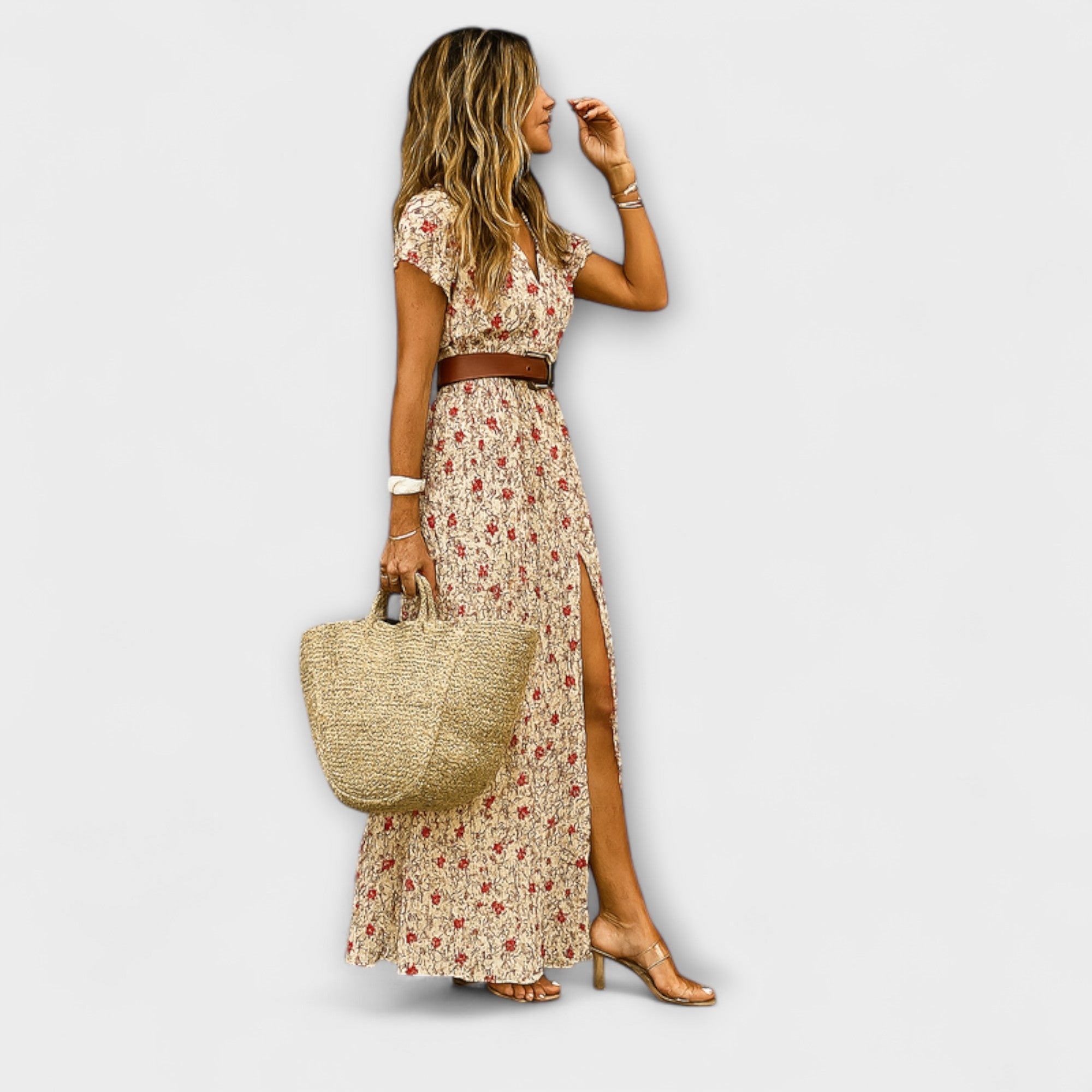 Sybella - Leichtes Boho-Maxikleid