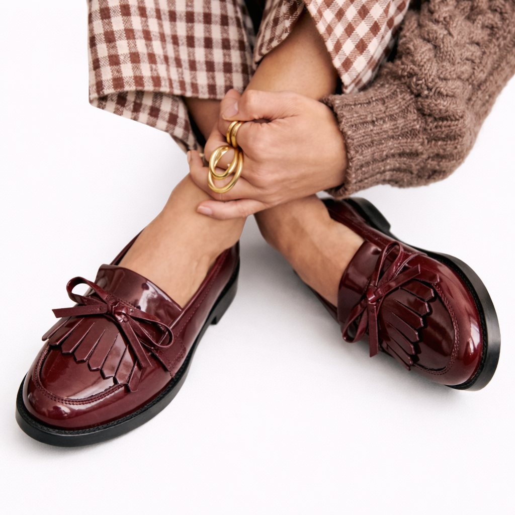 Cordelia - Loafer mit Schleife