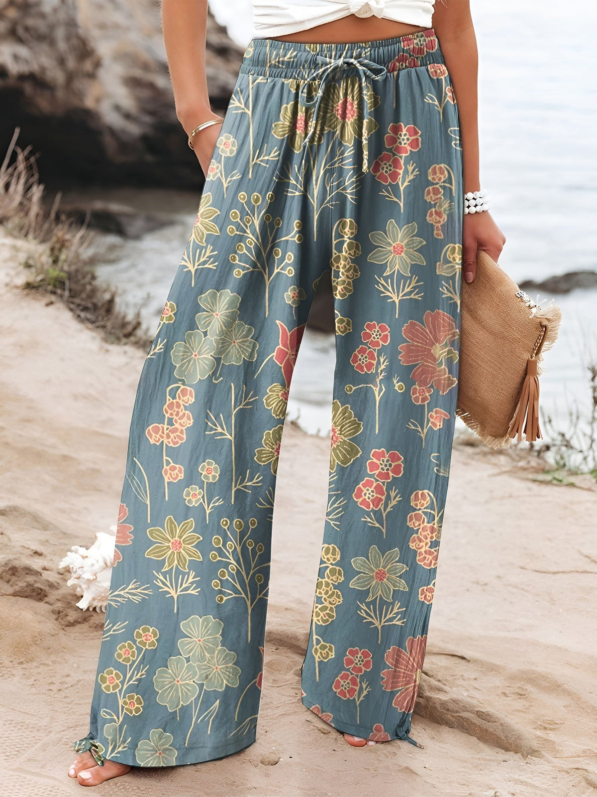 Elena | Lässige Leinenhose