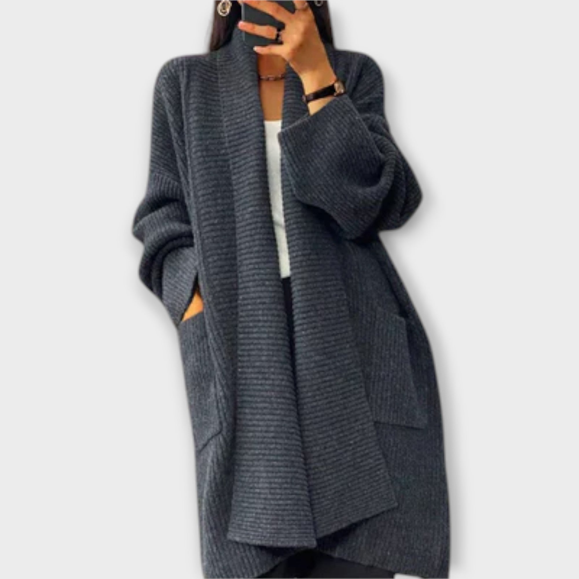 Euphemia - Langer Cardigan