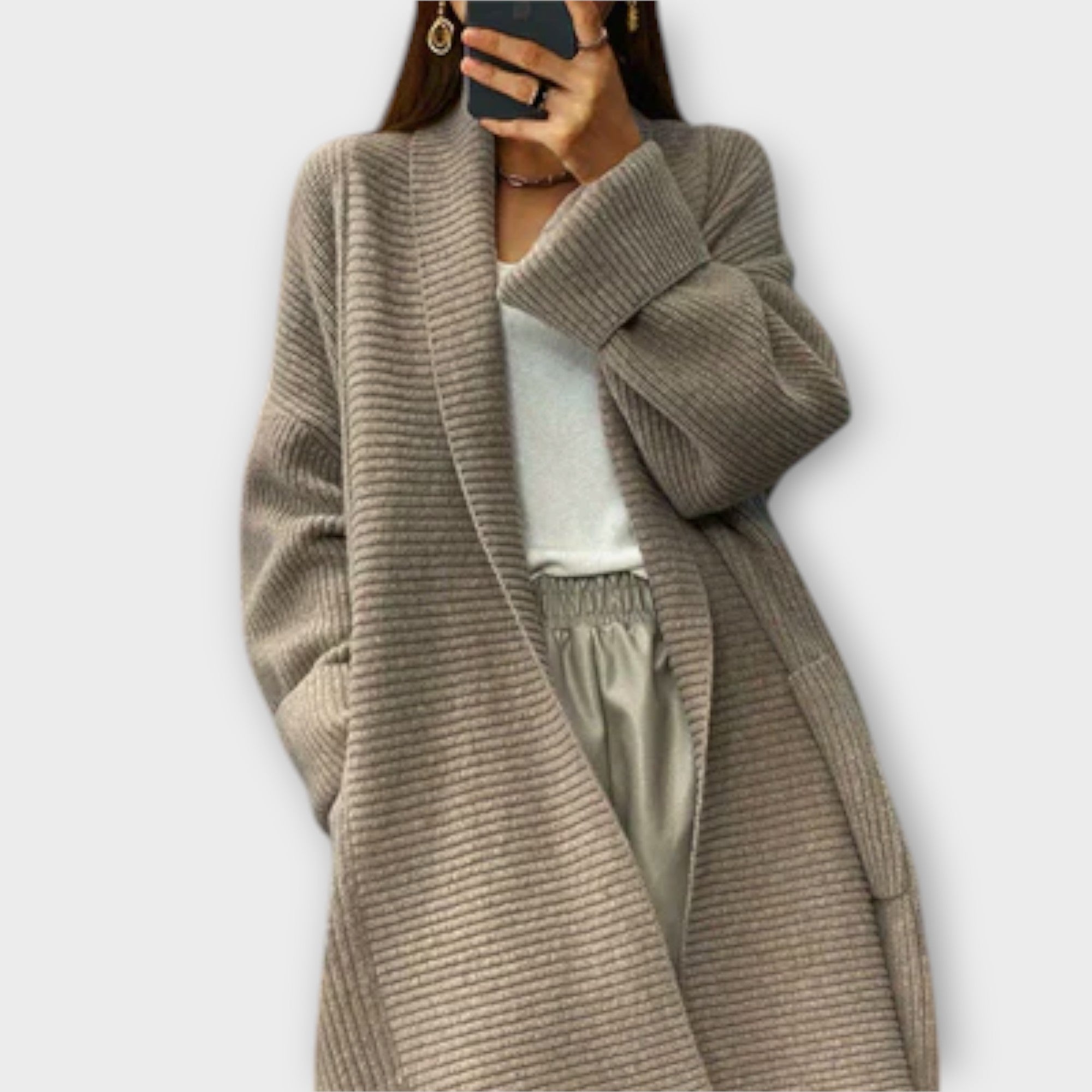 Euphemia - Langer Cardigan