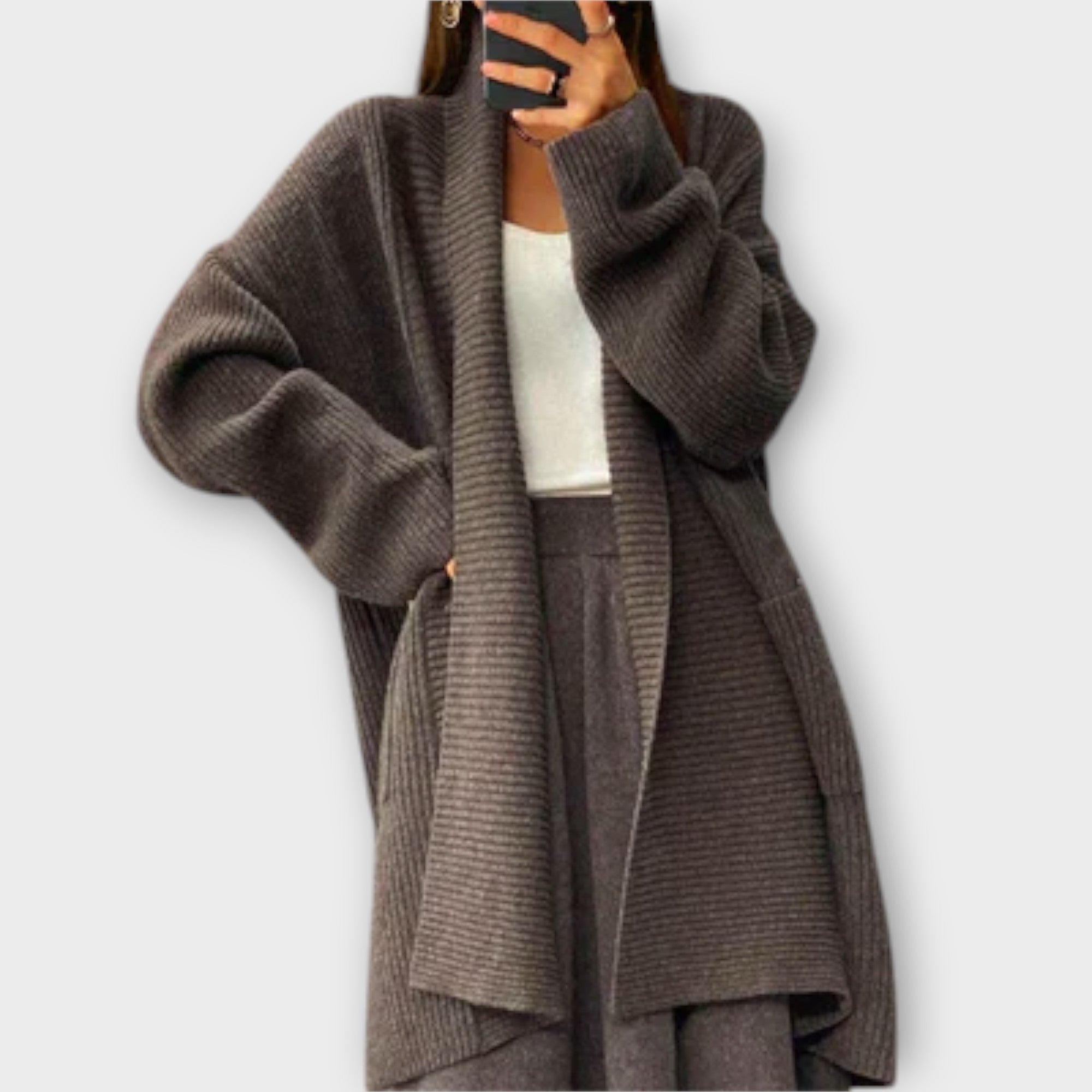 Euphemia - Langer Cardigan