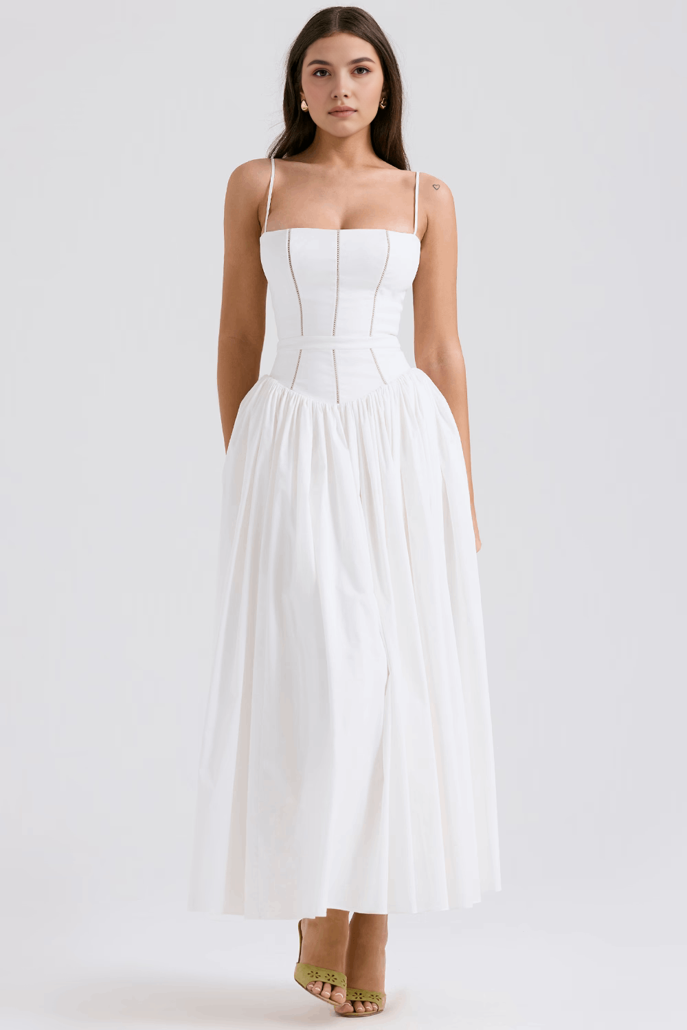 Alexandra - Romantisches Maxikleid mit Blumenmuster