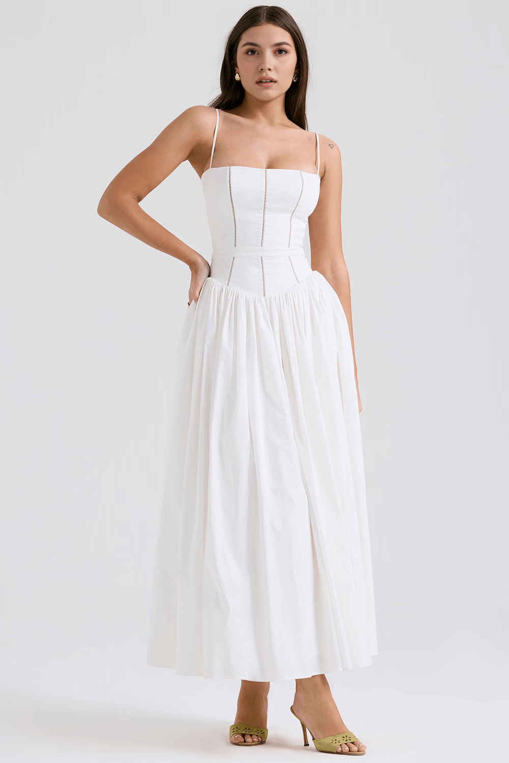 Alexandra - Romantisches Maxikleid mit Blumenmuster