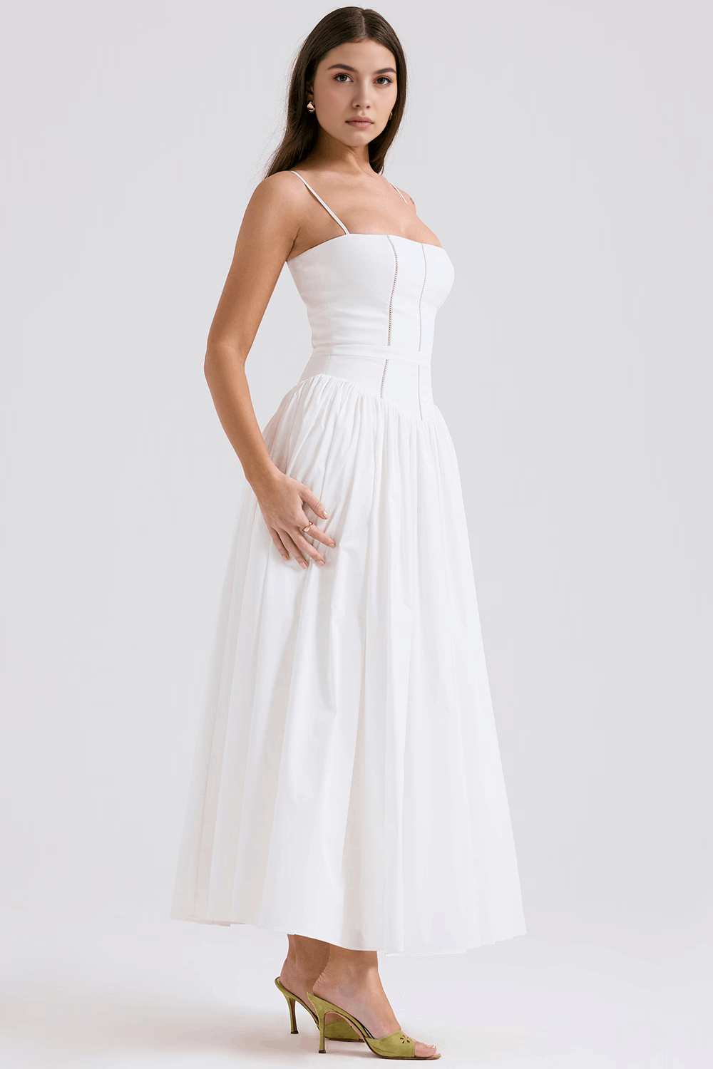 Alexandra - Romantisches Maxikleid mit Blumenmuster