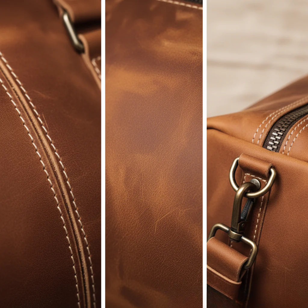 Callahan Leder-Reisetasche