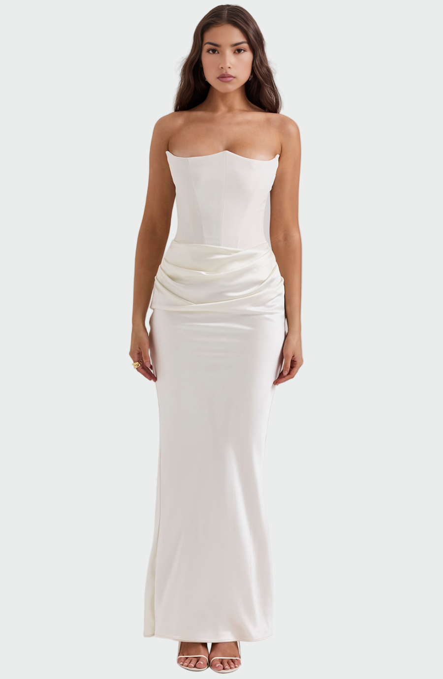 Eliška - Trägerloses Abendkleid