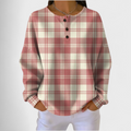 Sweatshirt Damen Bedruckt Rundhals Langarm Winter – Emilie