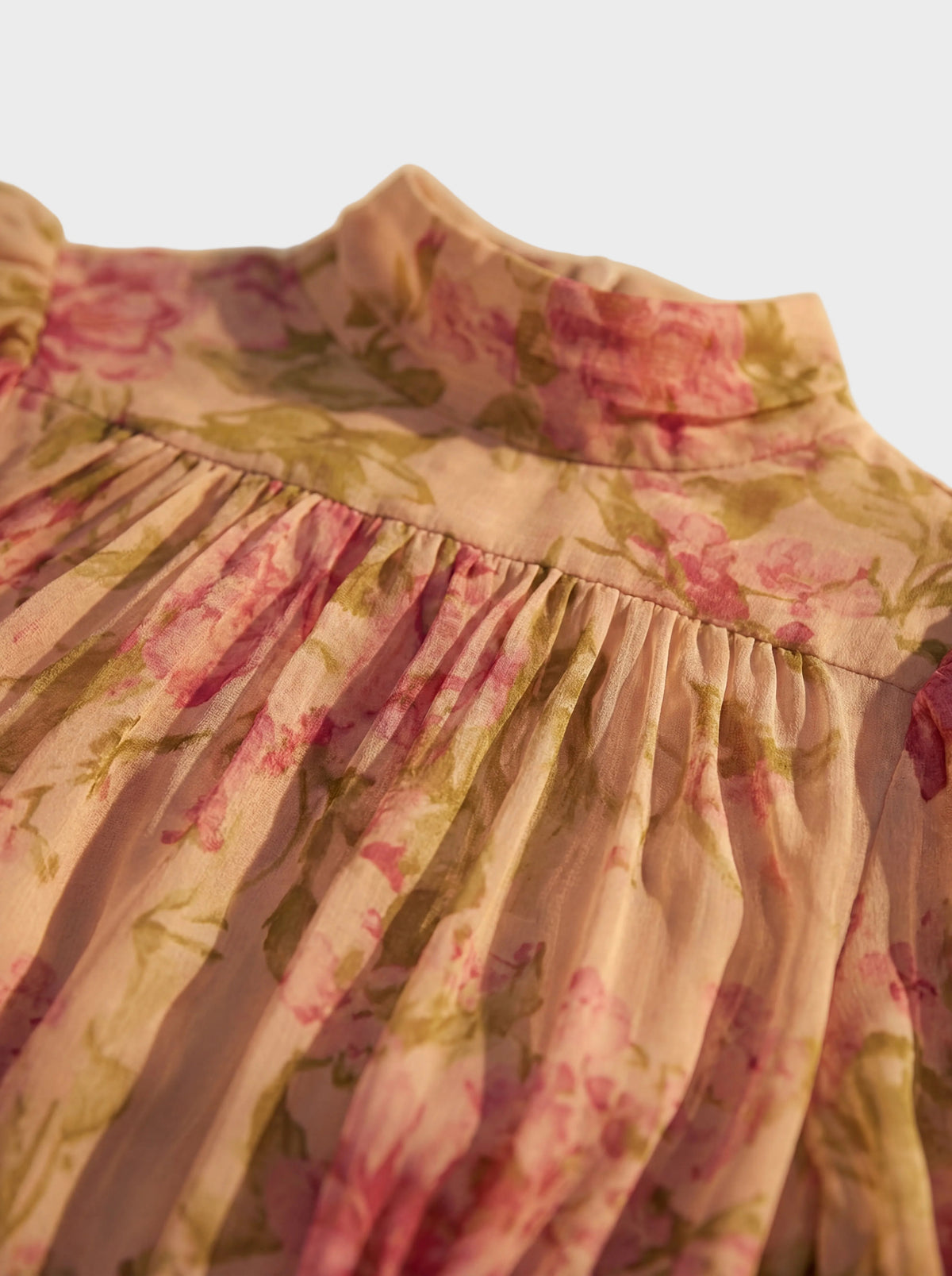 Rosario - Chiffonkleid mit Blumendruck