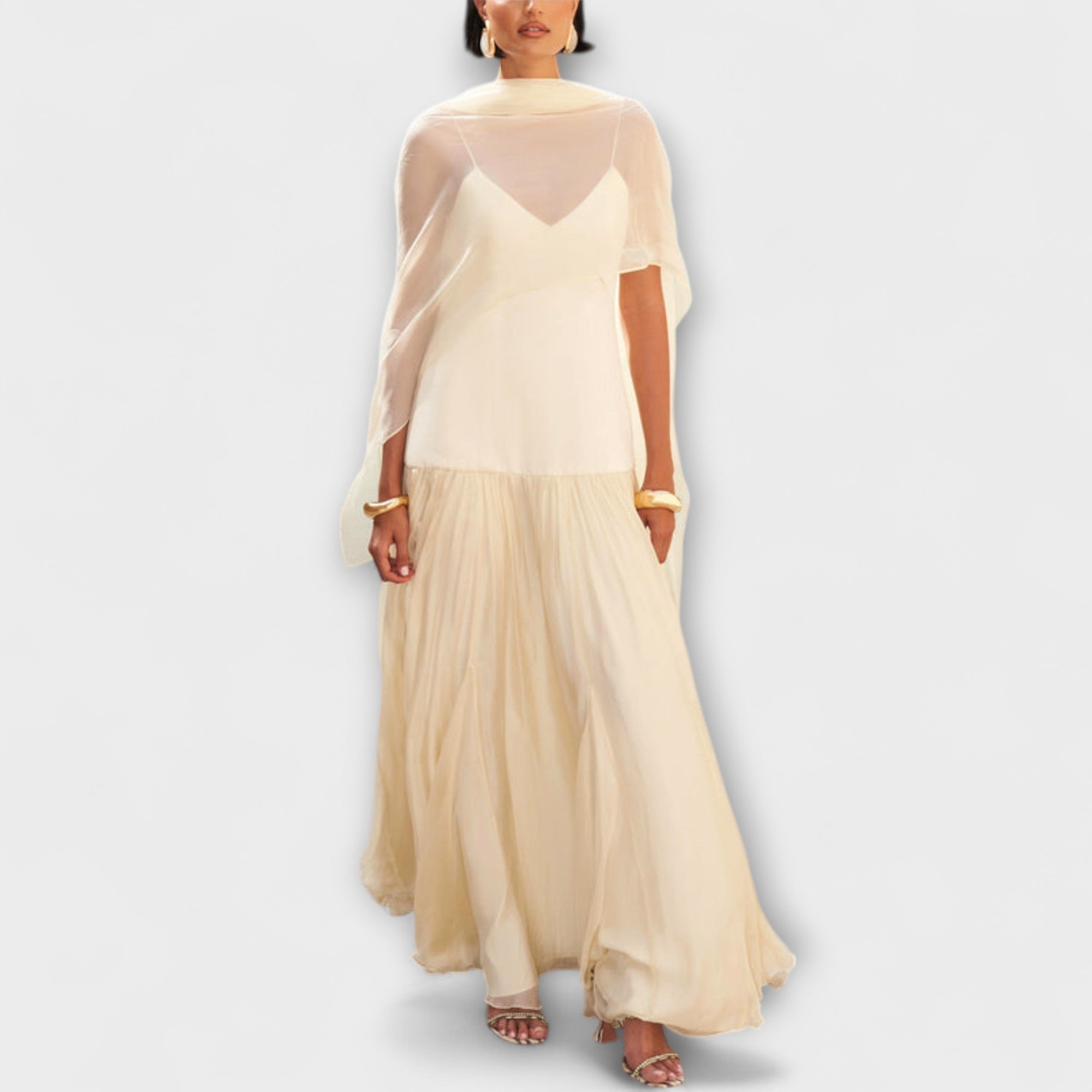 Solene - Fía Flows Lang Maxi Kleid