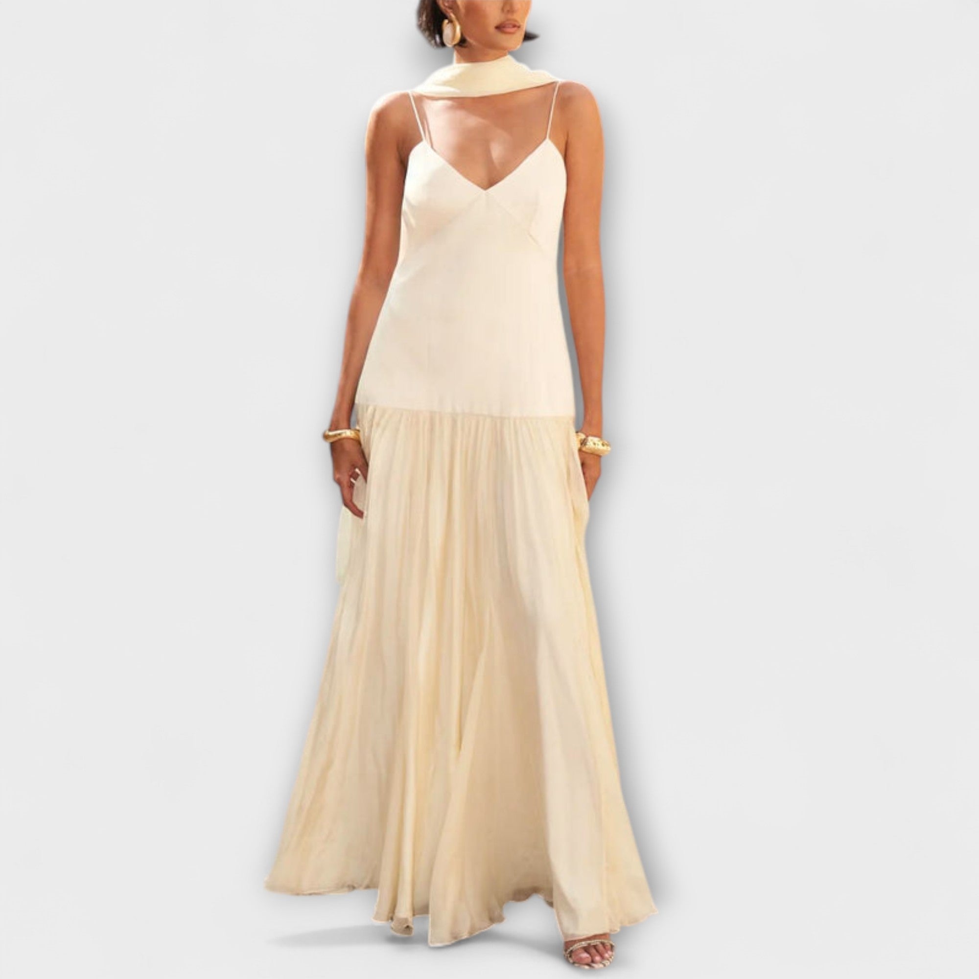 Solene - Fía Flows Lang Maxi Kleid