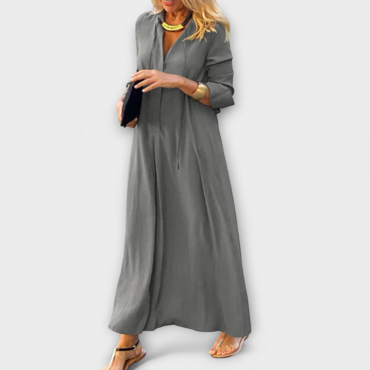 Hannalore - Bequemes Maxikleid