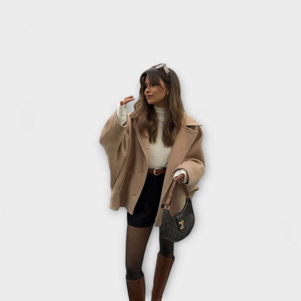 Lovie - Oversized Mantel mit urbanem Chic