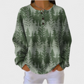 Inès - Sweatshirt mit klassischem Baum-Muster