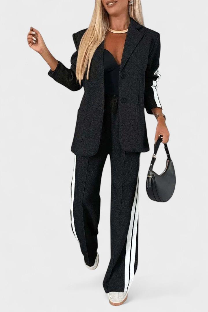 Cornelia | Schwarzes Business-Set