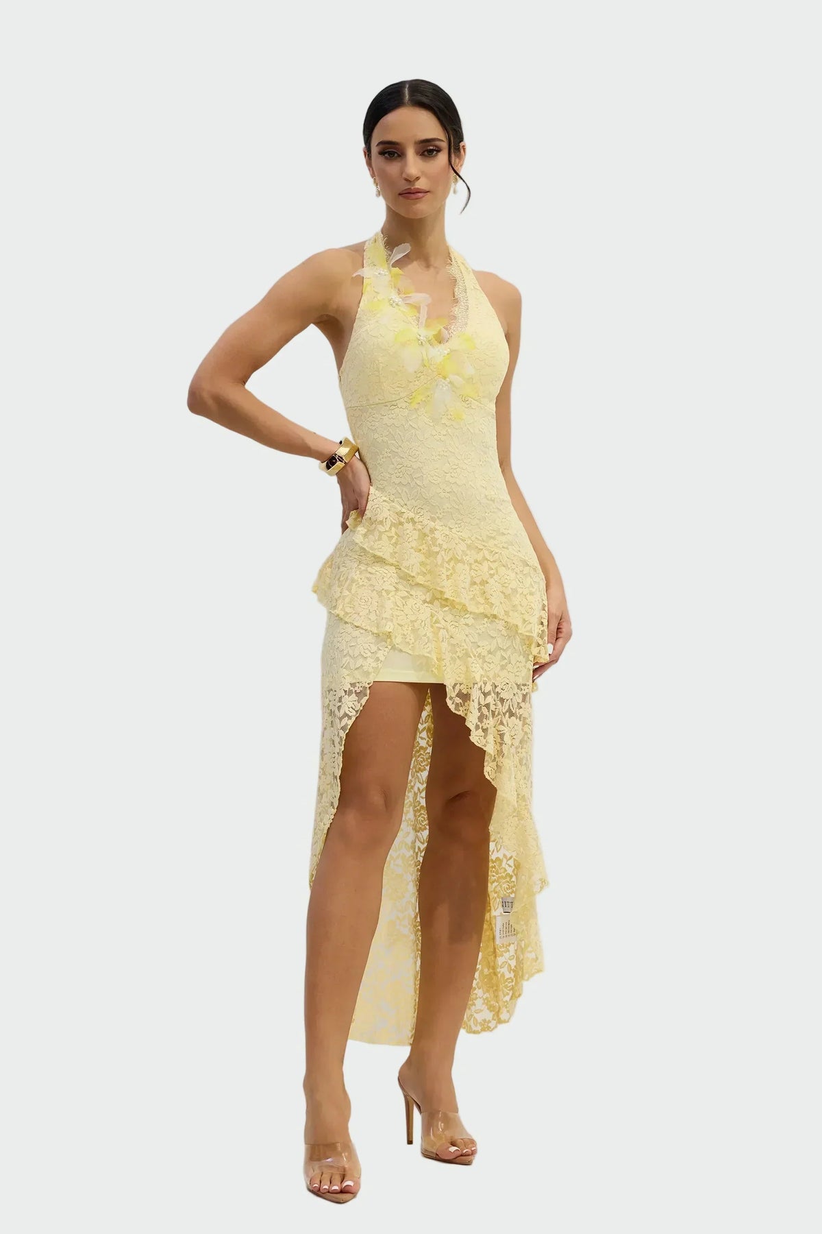 Veronika - Minikleid mit schmalen Trägern