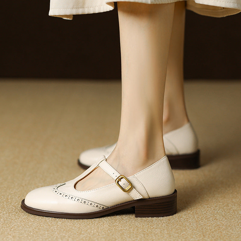 Amélie - Klassische Riemchenschuhe