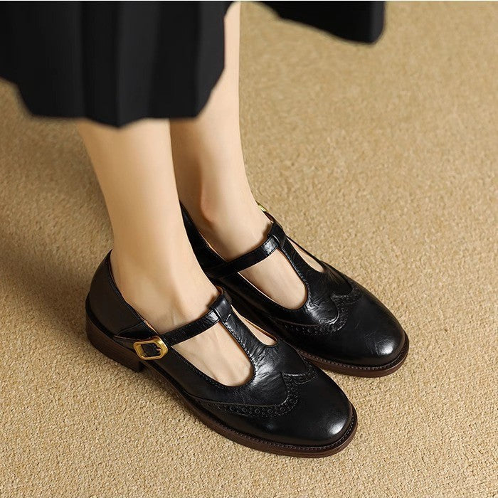 Amélie - Klassische Riemchenschuhe