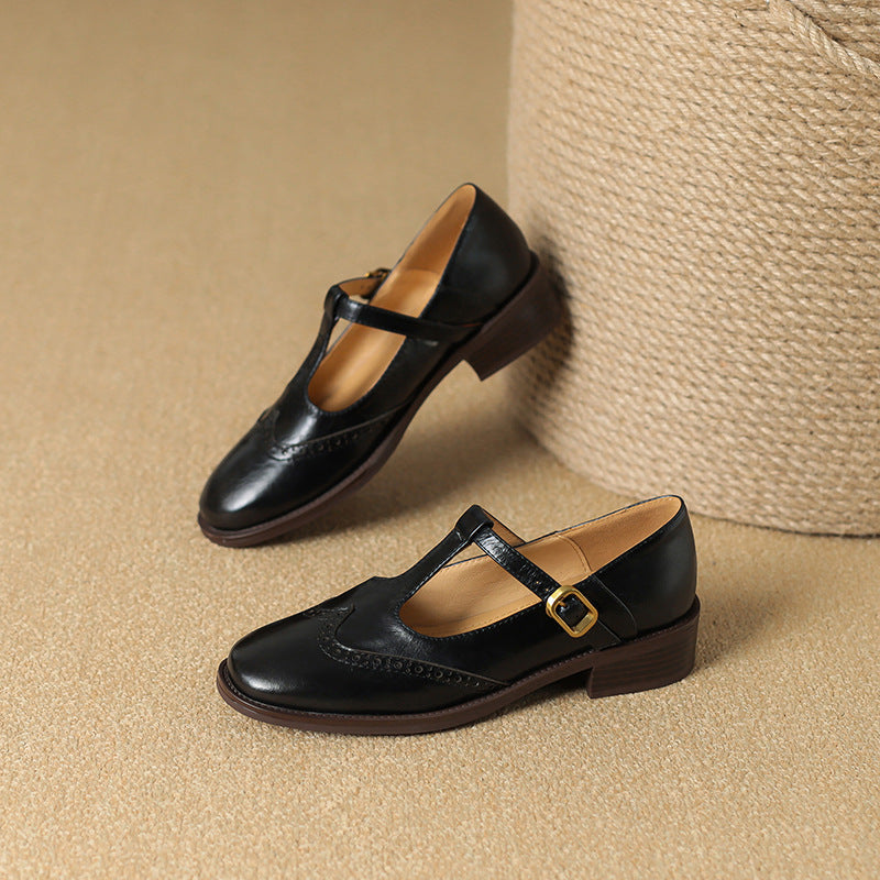 Amélie - Klassische Riemchenschuhe