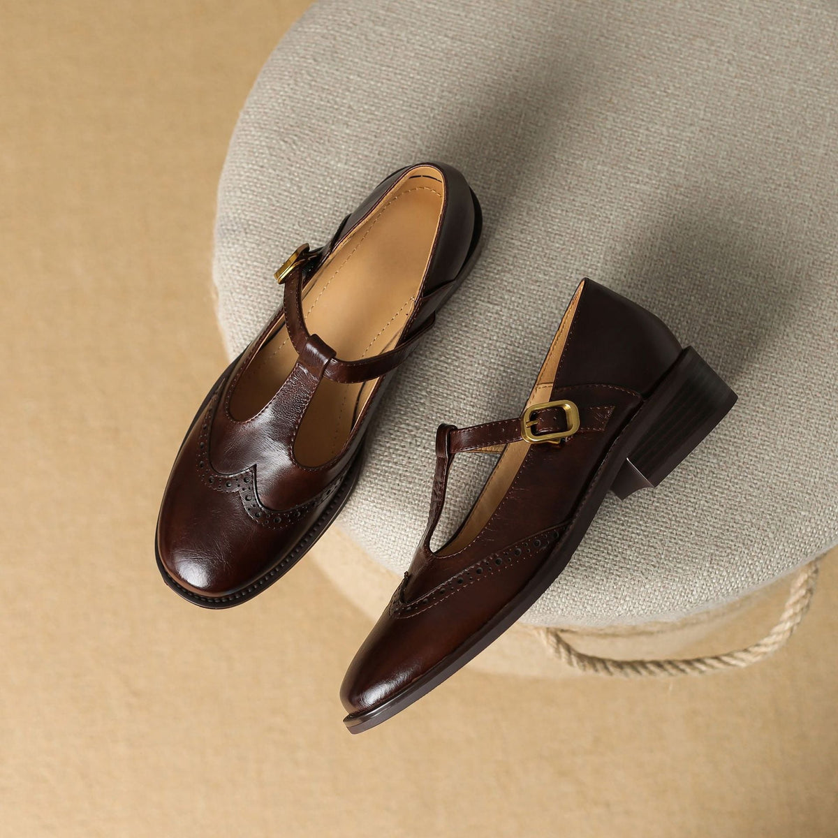 Amélie - Klassische Riemchenschuhe