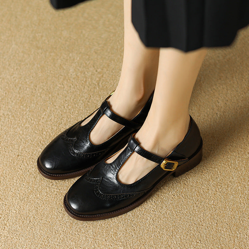 Amélie - Klassische Riemchenschuhe