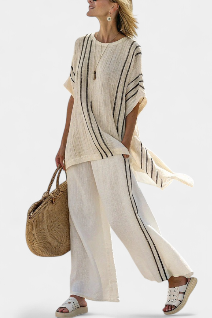 Beatrice | Minimalistisches Leinen-Set