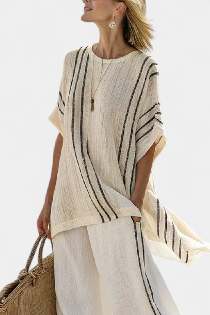 Beatrice | Minimalistisches Leinen-Set