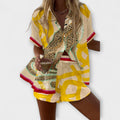 Filipa - Kurzes Leoparden-Chic-Set