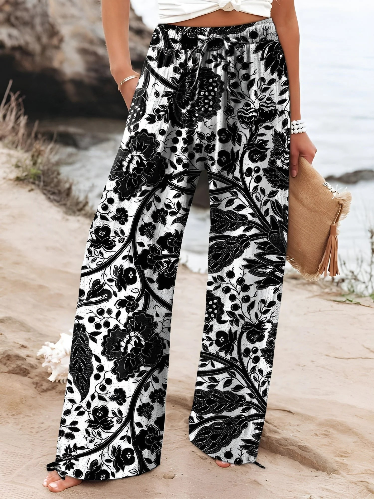 Laura | Entspannte Leinenhose