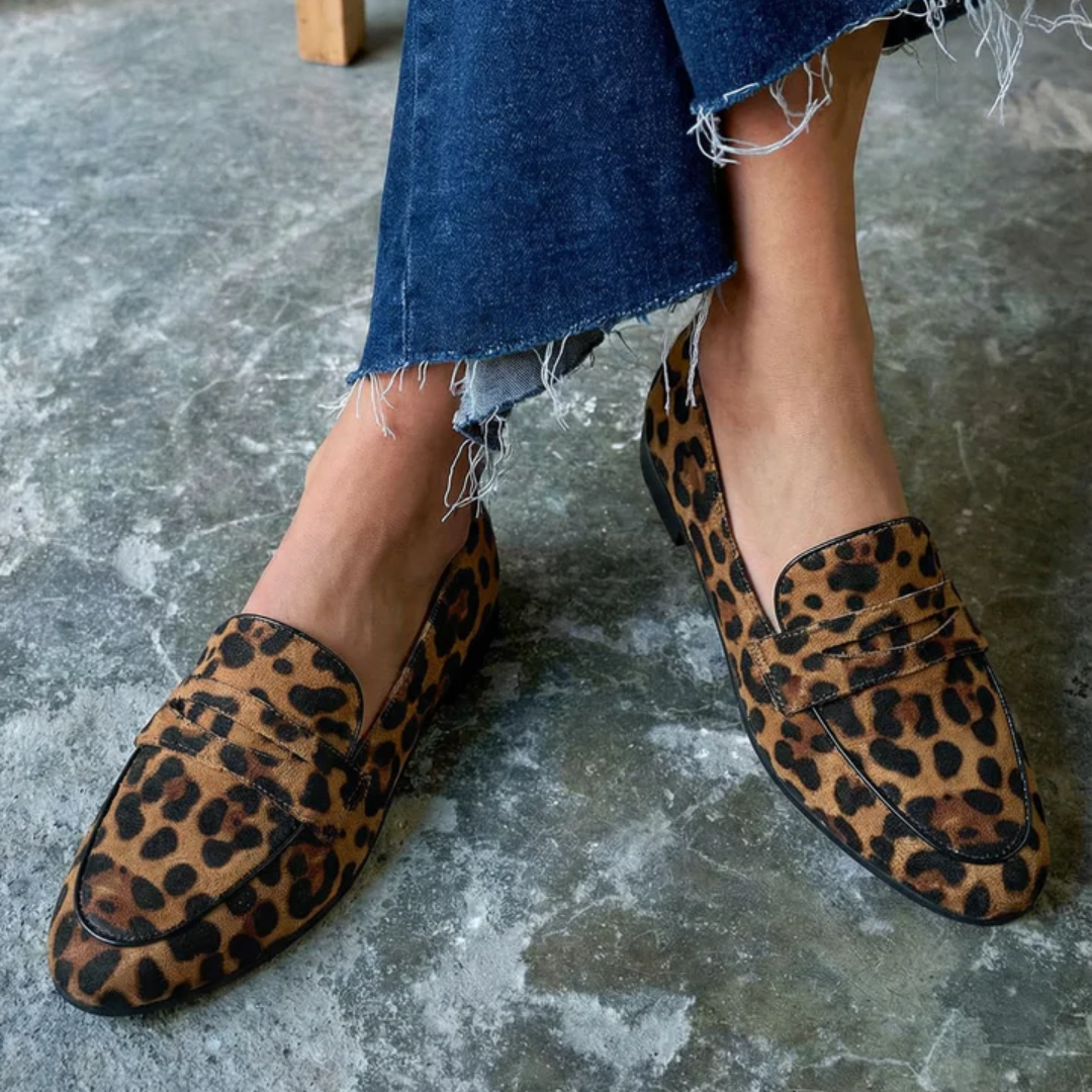 Azariah - Leoparden-Loafer