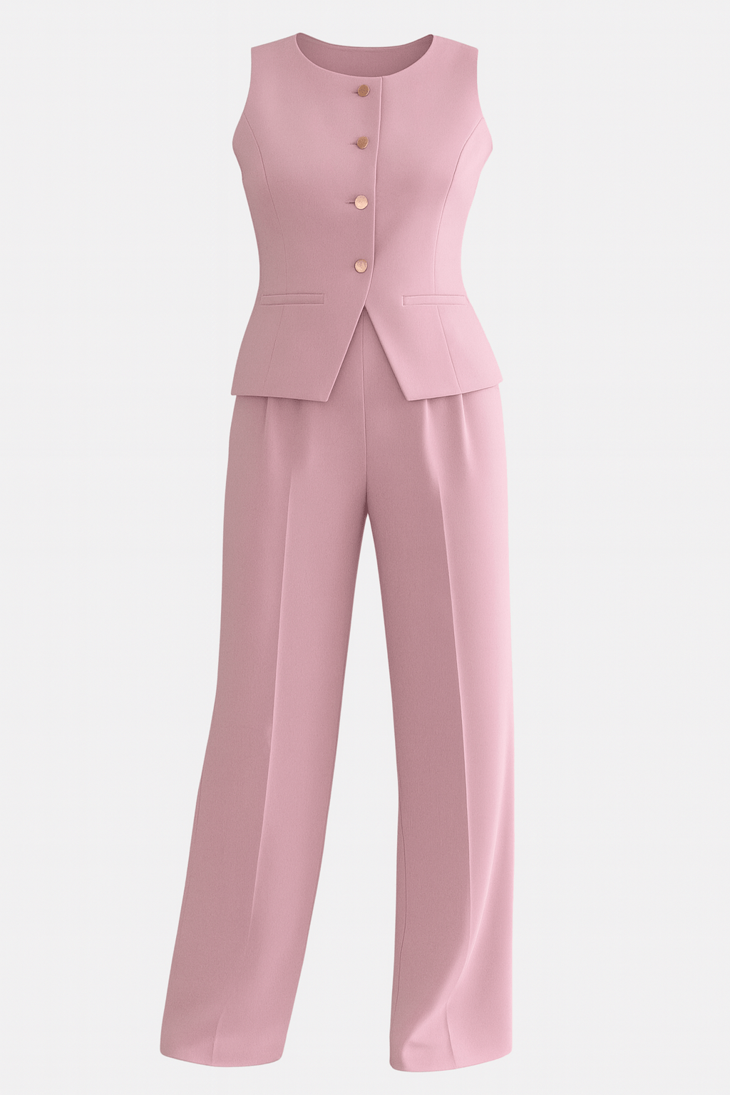 Vanessa | Rosafarbenes Blazer-Set