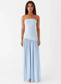 Alexandra - Trägerloses Maxikleid