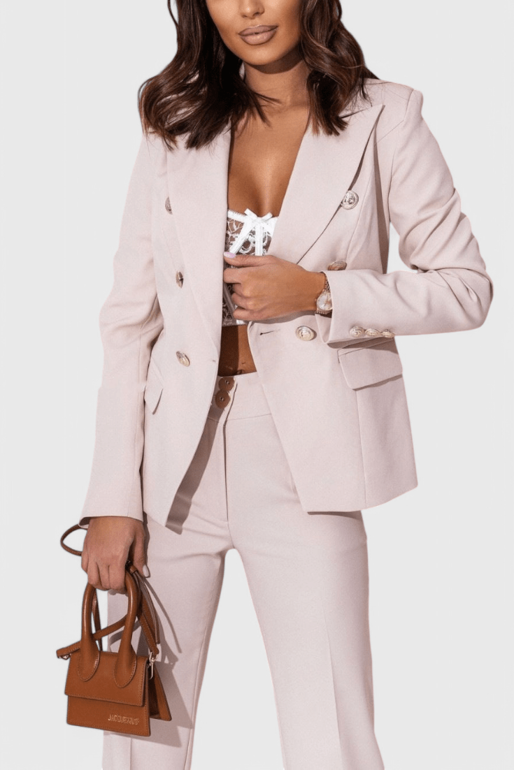 Romina | Schwarzes Eleganz-Set