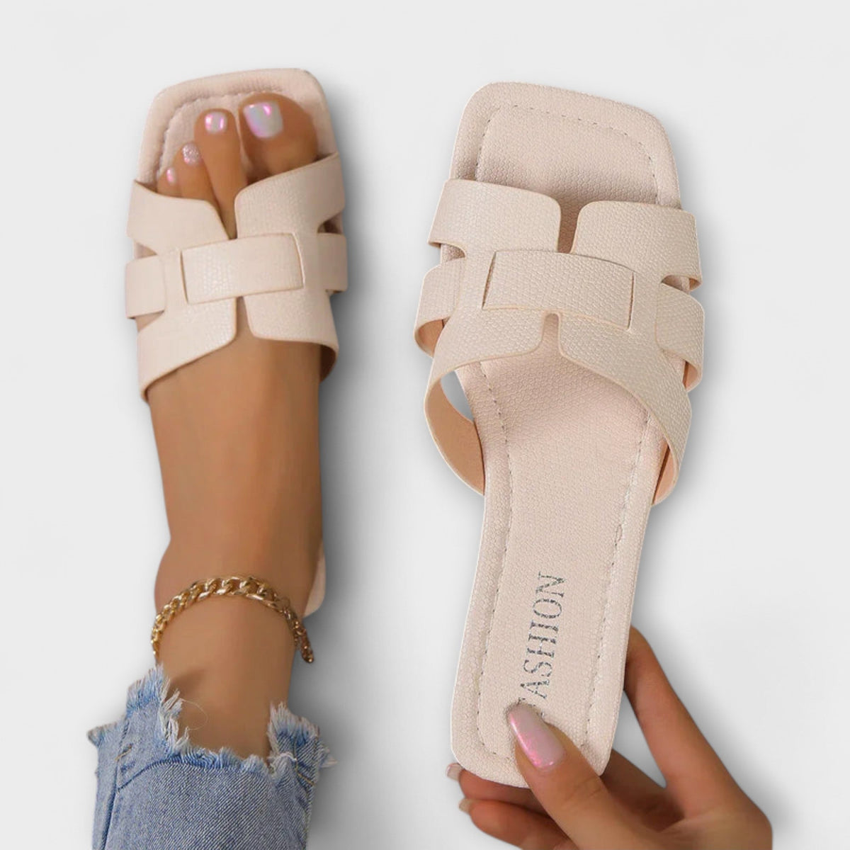 Diva - Flache Sandalen für Frauen
